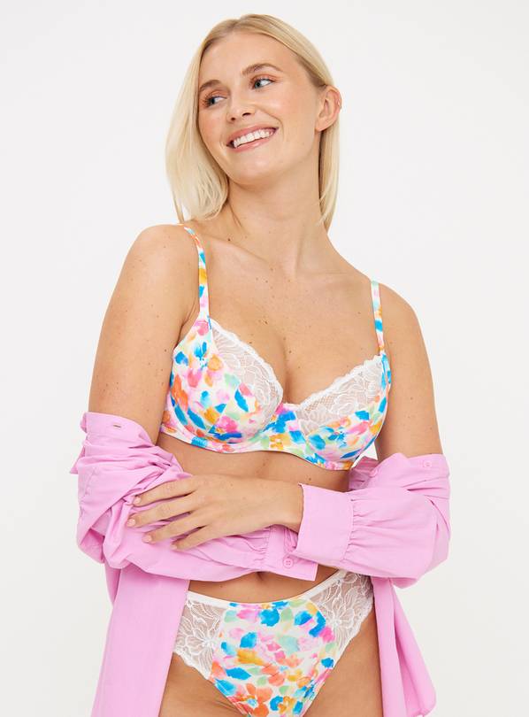 Chateau Floral Padded Bra 32B